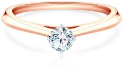 SAVICKI Inel de logodnă The Light: aur bicolor, diamant de laborator - savicki - 3 123,00 RON
