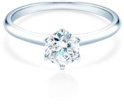SAVICKI Inel de logodnă The Journey: aur alb, diamant de laborator - savicki - 5 551,00 RON