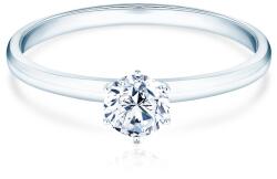 SAVICKI Inel de logodnă SAVICKI: aur alb, diamant cultivat în laborator - savicki - 4 739,00 RON