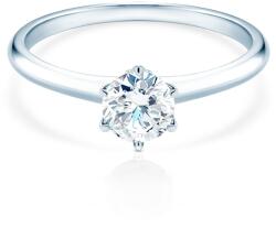 SAVICKI Inel de logodnă The Journey: aur alb, diamant de laborator - savicki - 4 959,00 RON