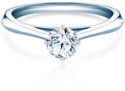 SAVICKI Inel de logodnă The Light: aur alb, diamant de laborator - savicki - 5 062,00 RON