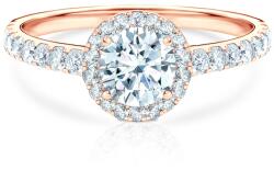 SAVICKI Inel de logodnă This is Love: aur roz, diamant de laborator - savicki - 6 142,00 RON