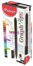 Maped Tűfilc, 0, 4 mm, MAPED "Graph`Peps", fekete (IMA749111) - fiorex
