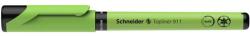 Schneider Tűfilc, 0, 4 mm, cserélhető betétes, újrahasznosított tolltest, SCHNEIDER "Topliner 911", fekete (TSCTOP911RFK) - fiorex