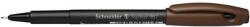 Schneider Tűfilc, 0, 4 mm, SCHNEIDER "Topliner 967", barna (TSCTOP967B)