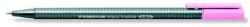 STAEDTLER Tűfilc, 0, 3 mm, STAEDTLER "Triplus 334", rózsaszín (TS33421) - fiorex