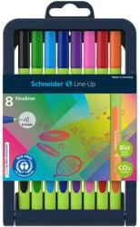 Schneider Tűfilc készlet, 0, 4 mm, SCHNEIDER "Line-Up", 8 különböző szín (TSCLINEV8) - fiorex