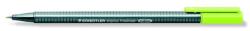 STAEDTLER Tűfilc, 0, 3 mm, STAEDTLER "Triplus 334", limezöld (TS33453) - fiorex