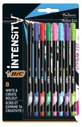 BIC Tűfilc, 0, 4 mm, BIC "Intensity", 8 különböző szín (BC946047K)
