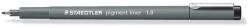 STAEDTLER Tusfilc, 1 mm, STAEDTLER "Pigment Liner 308", fekete (TS308109) - fiorex