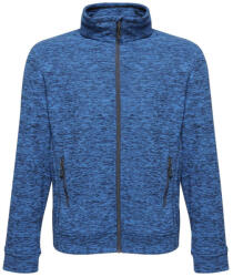 Regatta THORNLY marl férfi cipzáros polár pulóver, RETRF603, Navy Marl-2XL (retrf603nvm-2xl)