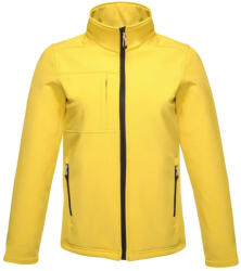 Regatta OCTAGON II férfi 3 rétegű softshell dzseki, RETRA688, Bright Yellow/Black-L (retra688brye-bl-l)