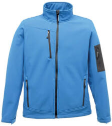 Regatta vízálló és lélegző 3 rétegű szövött softshell dzseki, RETRA674, French Blue/Seal Grey-2XL (retra674frb-sg-2xl)