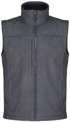 Regatta FLUX férfi softshell mellény, RETRA788, Marl Grey/Black-S (retra788mgr-bl-s)