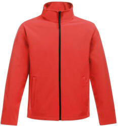 Regatta két rétegű, vízlepergető férfi softshell dzseki, RETRA628, Classic Red/Black-L (retra628cre-bl-l)