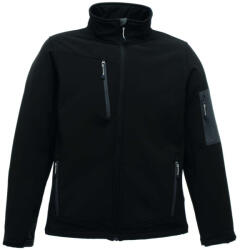 Regatta vízálló és lélegző 3 rétegű szövött softshell dzseki, RETRA674, Black/Seal Grey-2XL (retra674bl-sg-2xl)