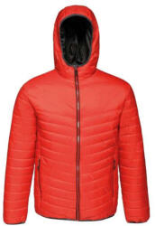 Regatta vízlepergető steppelt könnyű kapucnis dzseki, RETRA420, Classic Red/Black-XS (retra420cre-bl-xs)