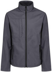 Regatta OCTAGON II férfi 3 rétegű softshell dzseki, RETRA688, Seal Grey/Black-S (retra688sg-bl-s)