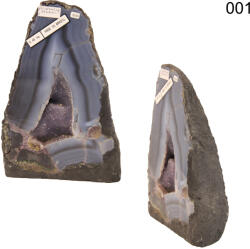  Geoda Avalonit Natural - Cristalul Armoniei Interioare - Brazilia - 18-35 x 15-25 x 10-13 cm