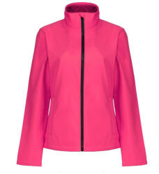 Regatta két rétegű, vízlepergető férfi softshell dzseki, RETRA628, Hot Pink/Black-3XL (retra628hpi-bl-3xl)