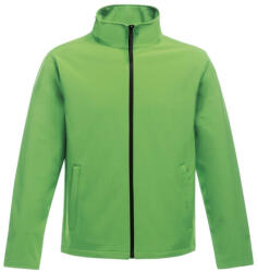 Regatta két rétegű, vízlepergető férfi softshell dzseki, RETRA628, Extreme Green/Black-M (retra628exg-bl-m)