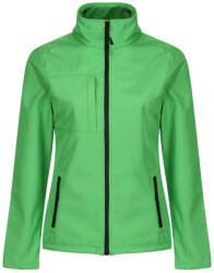 Regatta OCTAGON II Női 3 rétegű softshell dzseki, RETRA689, Extreme Green/Black-2XL (retra689exg-bl-2xl)
