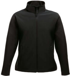 Regatta Női két rétegű, vízlepergető softshell dzseki, RETRA629, Black/Black-XL (retra629bl-bl-xl)
