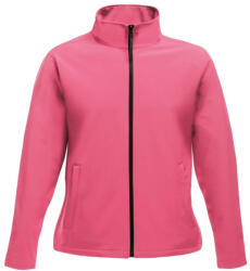 Regatta Női két rétegű, vízlepergető softshell dzseki, RETRA629, Hot Pink/Black-2XL (retra629hpi-bl-2xl)