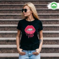 Gravolo Tricou personalizat: I Love You Lips (dama) (C287)