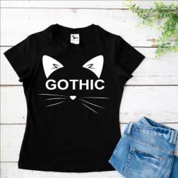 Gravolo Tricou gothic cat (dama) (C434)