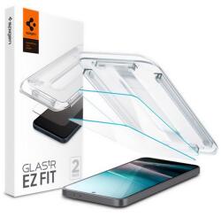 Spigen EZ FIT HD képernyővédő üveg 2db (2.5D, tokbarát, ultravékony, 0.2mm, 9H + segédkeret) ÁTLÁTSZÓ Samsung Galaxy A36 5G (SM-A366) (AGL09202)