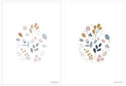 Little Dutch Poster A3 - Spring Flowers - Little Dutch Decoratiune camera copii