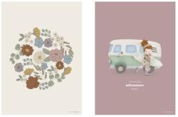 Little Dutch Poster A3 - Vintage Little Flowers - Little Dutch Decoratiune camera copii