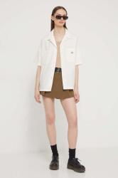 Dickies pamut ing VALE SHIRT W női, galléros, bézs, relaxed, DK0A4Y7S - bézs L