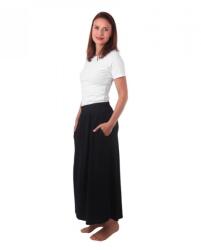 Jozanek_Feed Fustă lungă cu buzunare Linda, negru XS/S (SUK-LINDA-CER-XSS)