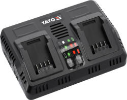 TOYA Incarcator de baterii dublu 18 V 4, 5 A (YT-828501)