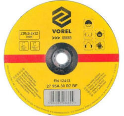 TOYA Disc de taiat metale 230x6, 8x22 mm (08669) Disc de taiere
