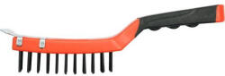 Yato Perie de sarma 4 randuri cu maner din plastic curbat + razuitor (YT-6333)