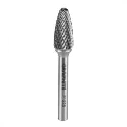 GRAPHITE Cap de frezare cu arc ascutit 12x45 mm, carbura cu tija de 6 mm (55H372) Burghiu