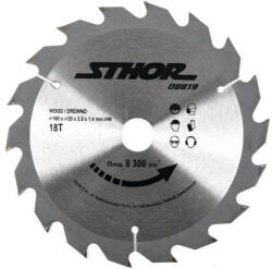 TOYA Ferastrau circular 160x18x20 mm pentru lemn (08819)