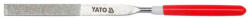 TOYA Fila cu ac de diamant plata 160 x 50 mm (YT-6147) Pila