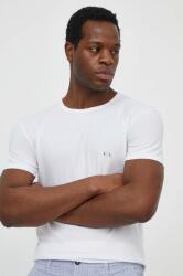 Giorgio Armani t-shirt 2 db fehér, férfi, sima - fehér L