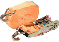 TOYA Curea de fixare cu carlig de aschiere 10 m x 50 mm 2 buc 1, 5 t (82408)