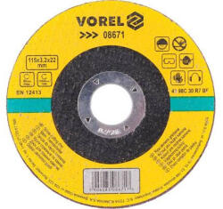 TOYA Disc de taiere piatra 115x3, 2x22 mm (08671) Disc de taiere