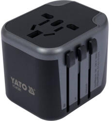 Yato Adaptor universal de alimentare 2x USB, 12W (YT-81301)