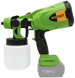 PRO-CRAFT Pistol de vopsit cu acumulator 800W PROCRAFT PSE20 (14174)