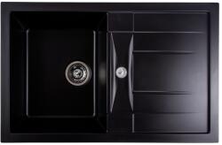 ELEFANT Chiuveta de bucătărie Elefant Premium Troya 7850 , Negru 776x496 mm (15629) Chiuveta
