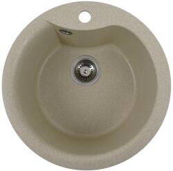 ELEFANT Chiuveta de bucătărie Elefant Premium Turas 480 , Nisip bej 482 mm (12603) Chiuveta