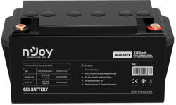 nJoy akkumulátor - GE6512FF (12V/65Ah, T6, zárt, gondozás mentes, GEL) (GE6512FF) - alarmtrade