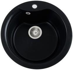 ELEFANT Chiuveta de bucătărie Elefant Premium Turas 480 , Negru 482 mm (15627) Chiuveta